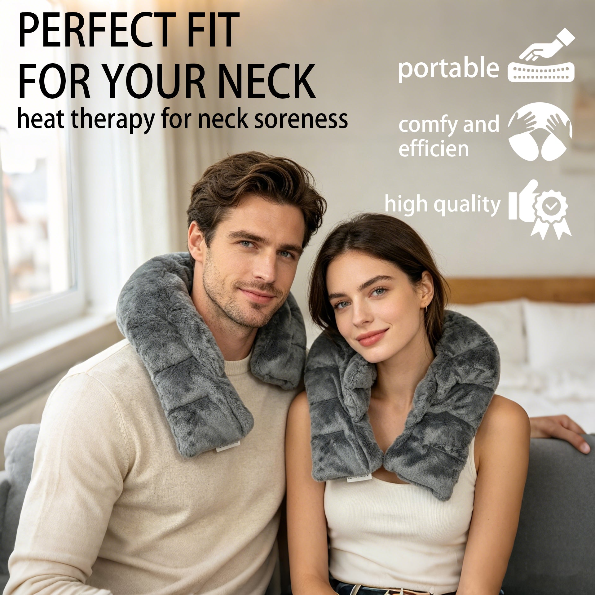 X00126323B - Microwavable Herbal Neck and Shoulder Heating Pad