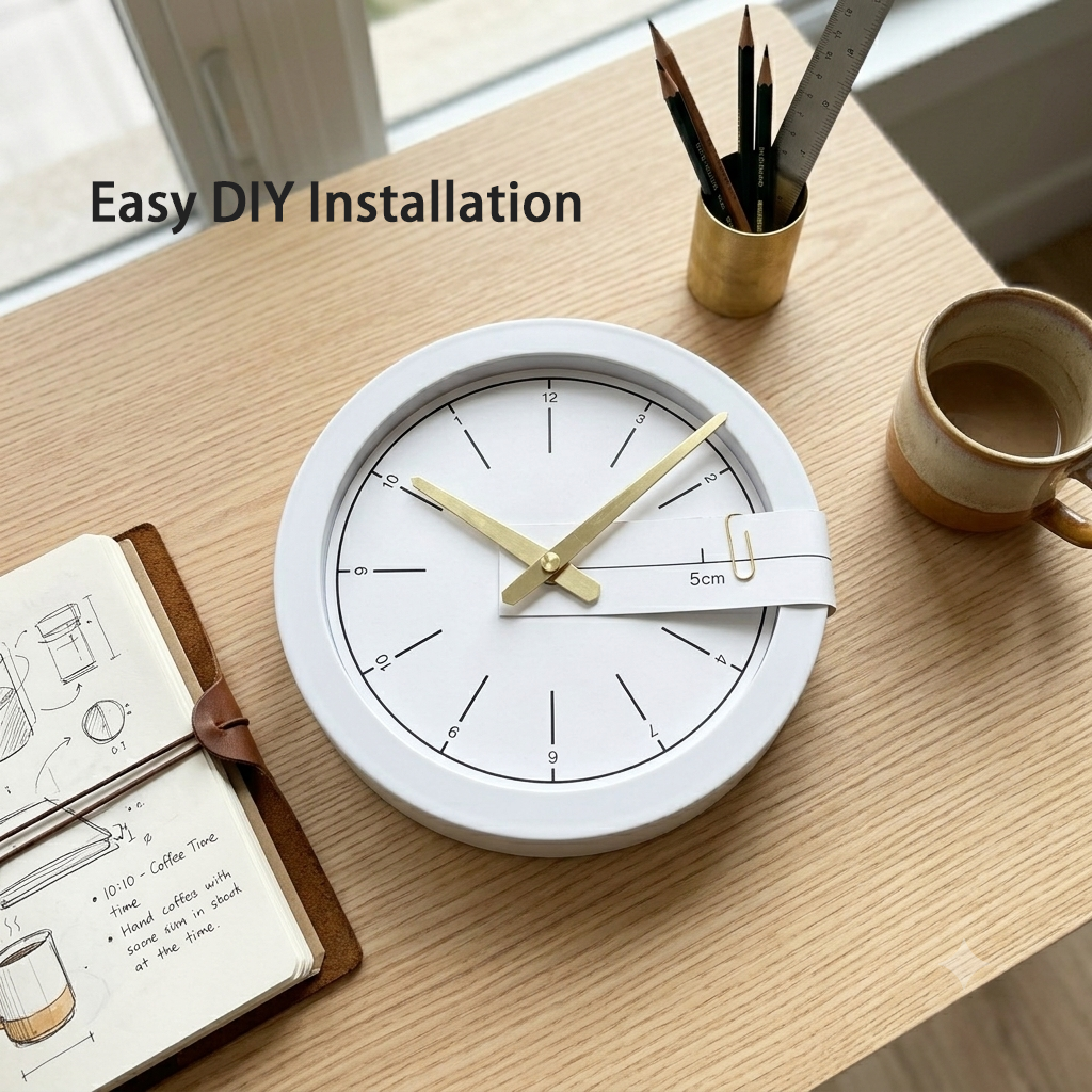 ZH01520 - DIY Decorative Wall Clock Kit