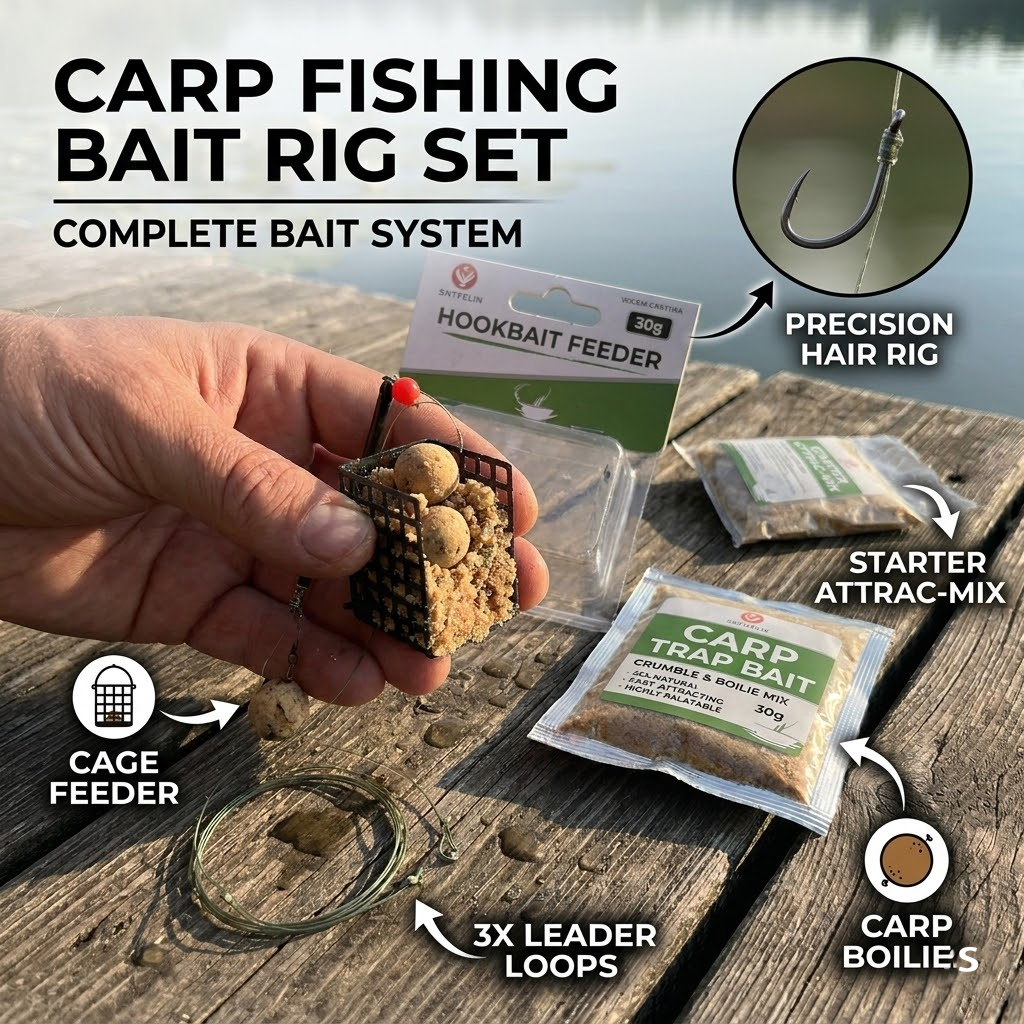 Carp Bait Cage Feeder Rig