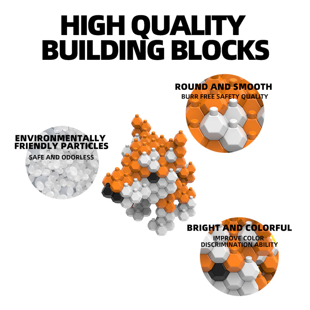 KADELE 6-Pack Cute Dog Building Set | 568PCS Micro 3D STEM Educational Toys 8+